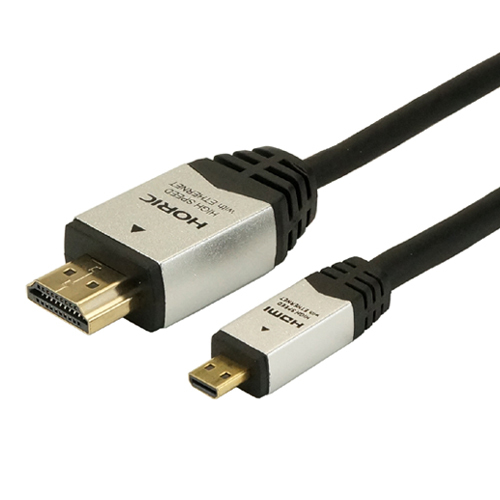 HORIC HDMI MICRO cable 3m silver HDM30-041MCS /l