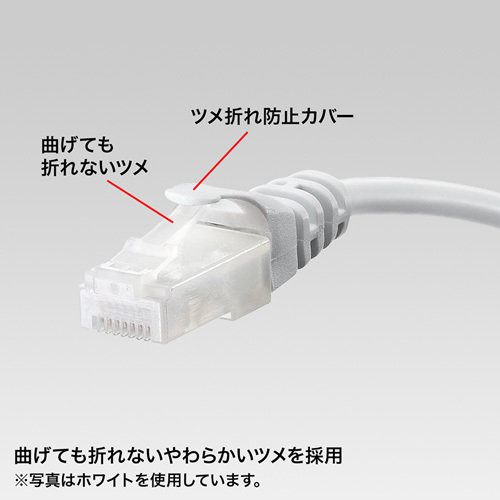  суммировать выгода Sanwa Supply ушко поломка предотвращение CAT5eLAN кабель 5m orange LA-Y5TS-05D x [2 шт ] /l