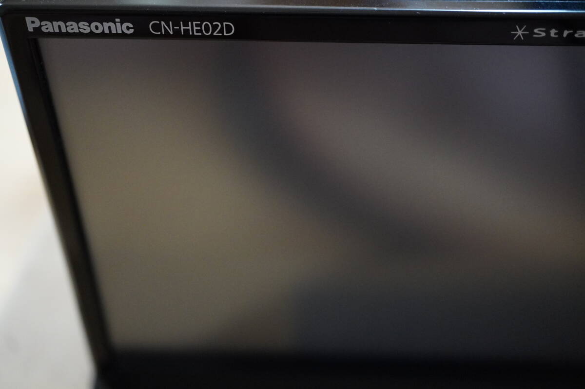 Panasonic CN-HE02D カーナビ 中古美品 アンテナなど配線新品 Panasonic CN-HE02D カーナビ 中古美品 アンテナなど配線新品