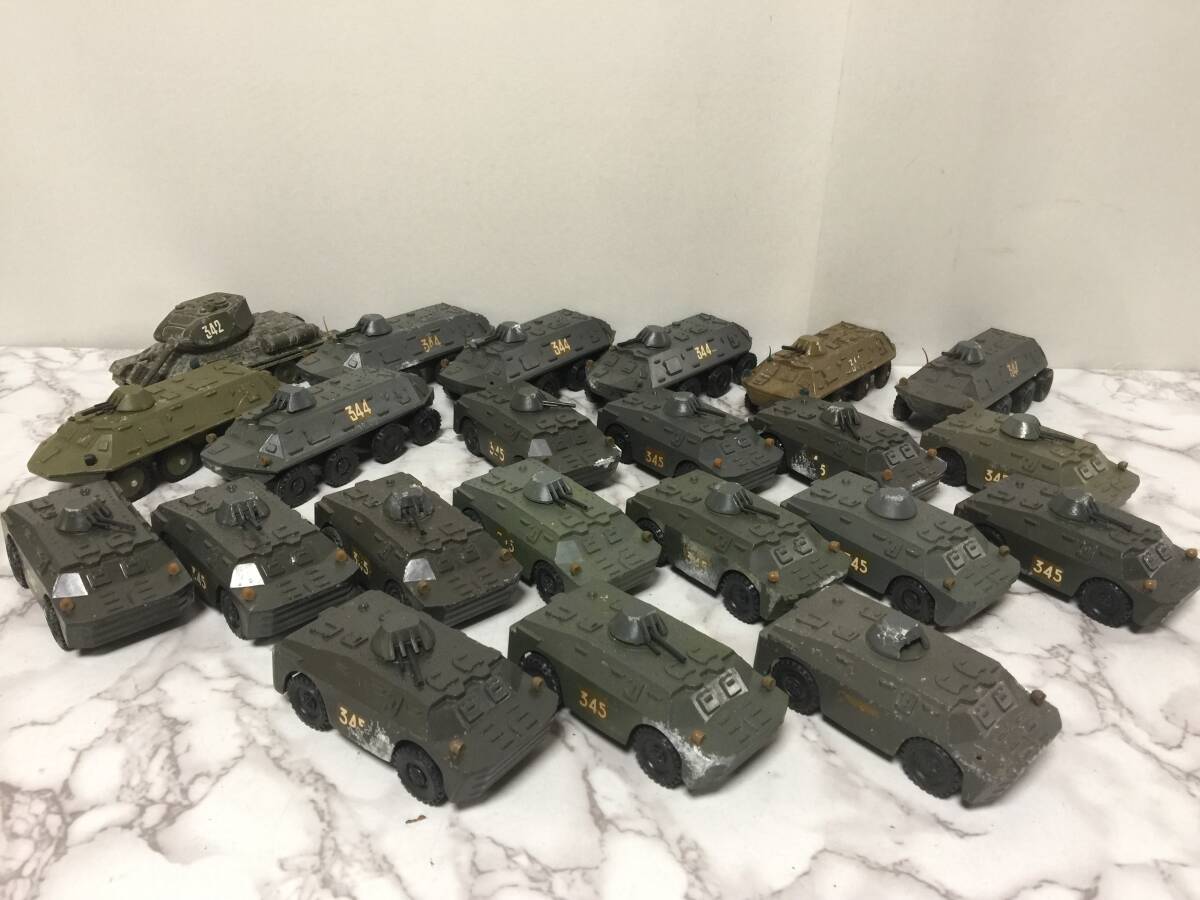輝く高品質な 戦車 22点セット まとめ おもちゃ ヴィンテージ ロシア軍? 当時 その他