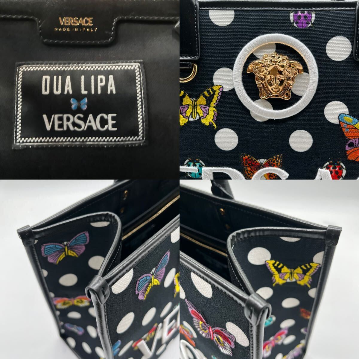 未使用に近い】VERSACE ヴェルサーチ Dua Lipa デュア・リパ 未使用に近い】VERSACE ヴェルサーチ Dua Lipa デュア・リパ