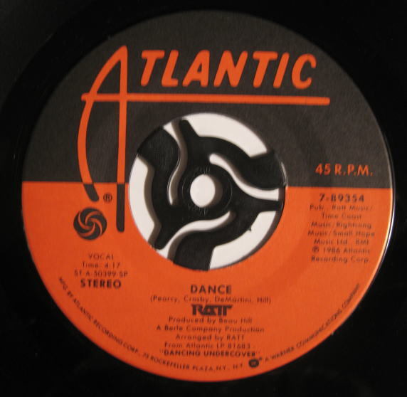 !_US запись центральный имеется одиночный RATT / DANCE