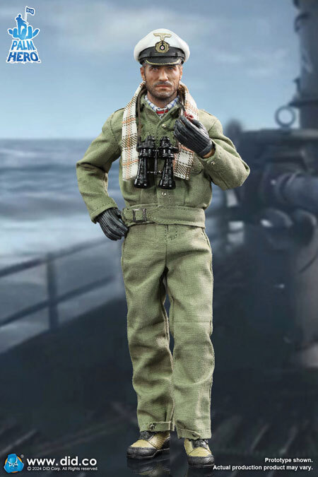 DID XD80026 ドイツ軍 Uボート 潜水艦 艦長 レーマン 1/12スケールフィギュア WW2 German U-Boat Commander - Lehmann