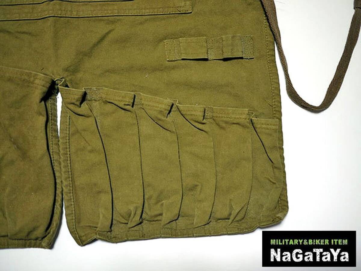 Vin&Age ヴィンアンドエイジ MECHANIC APRON コットンツイル メカニックエプロン TYPE VAP2 ブラック