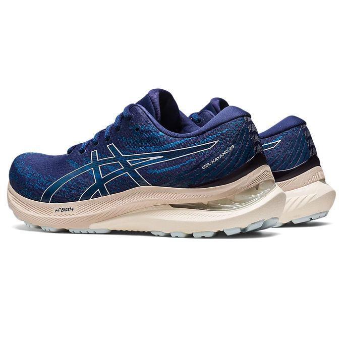 1.8万 美品 23年モデル アシックス ASICS レディース ランニング シューズ W's GEL-KAYANO 29 1012B272 403 INDIGO BLUE/SKY 26cm