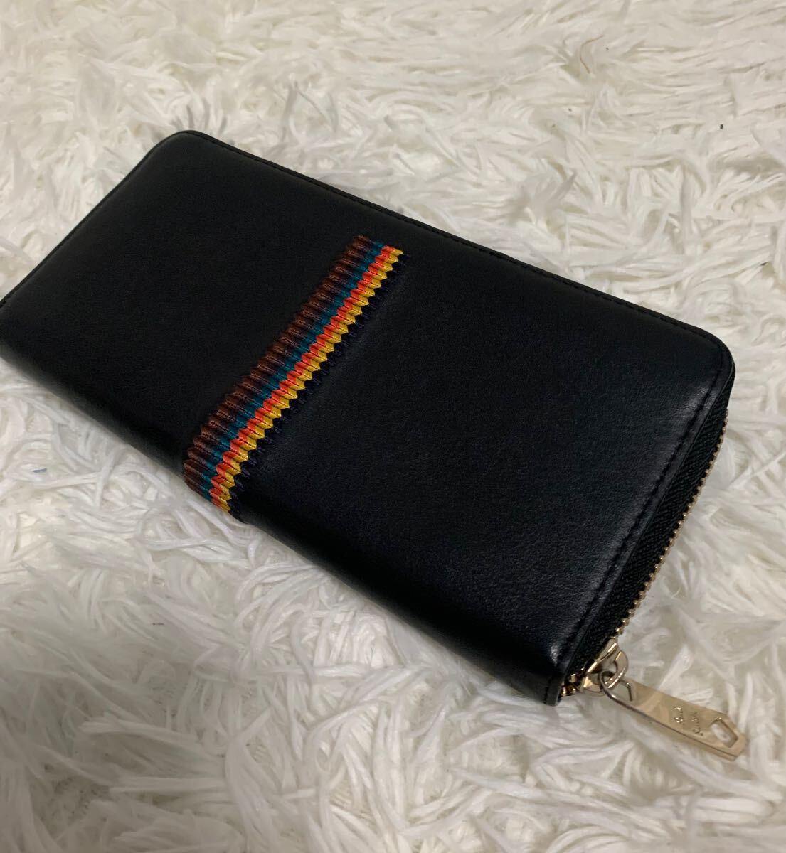 美品 Paul Smith ポールスミス 長財布 ラウンドファスナー 美品 Paul Smith ポールスミス 長財布 ラウンドファスナー