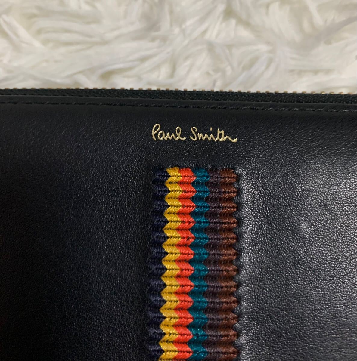 美品 Paul Smith ポールスミス 長財布 ラウンドファスナー 美品 Paul Smith ポールスミス 長財布 ラウンドファスナー
