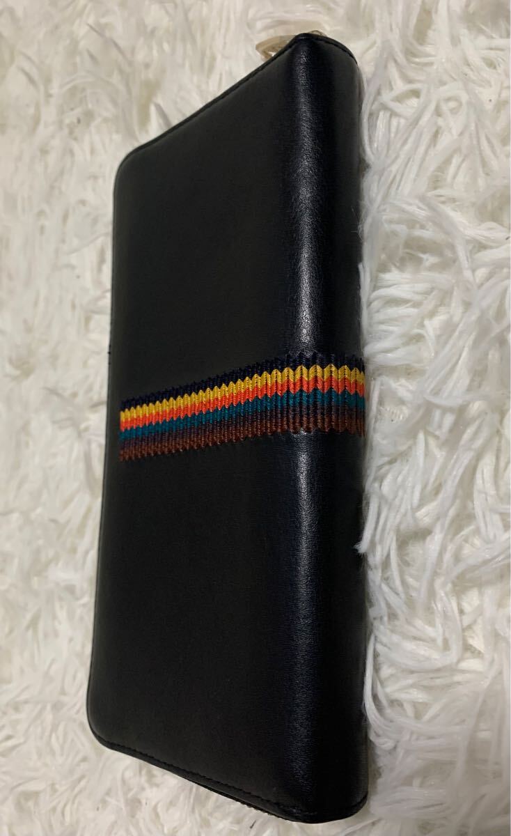 美品 Paul Smith ポールスミス 長財布 ラウンドファスナー 美品 Paul Smith ポールスミス 長財布 ラウンドファスナー