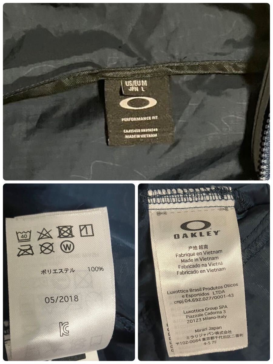 OAKLEY オークリー ナイロンジャケット フードジャケット OAKLEY オークリー ナイロンジャケット フードジャケット