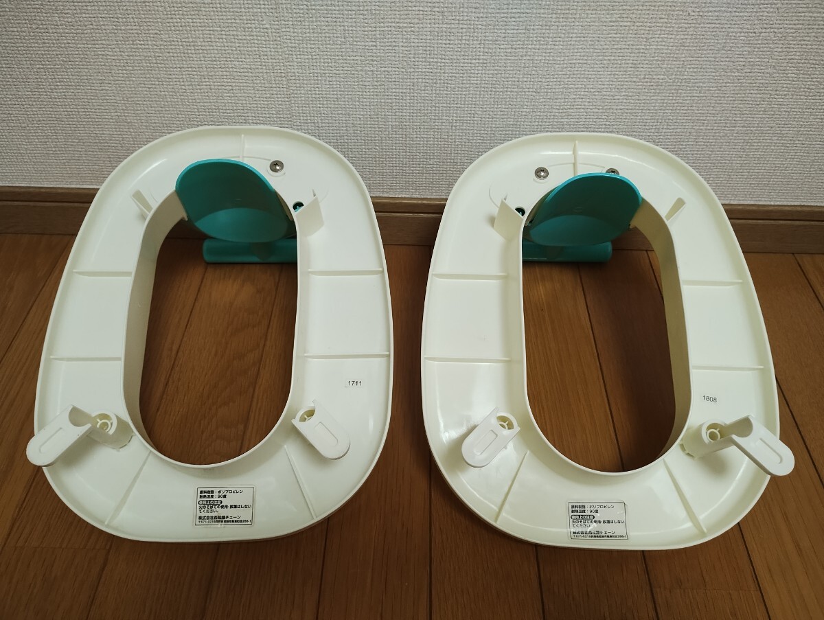 全國(guó)送料無(wú)料！中古　トイレトレーニング 補(bǔ)助便座　2個(gè)セット