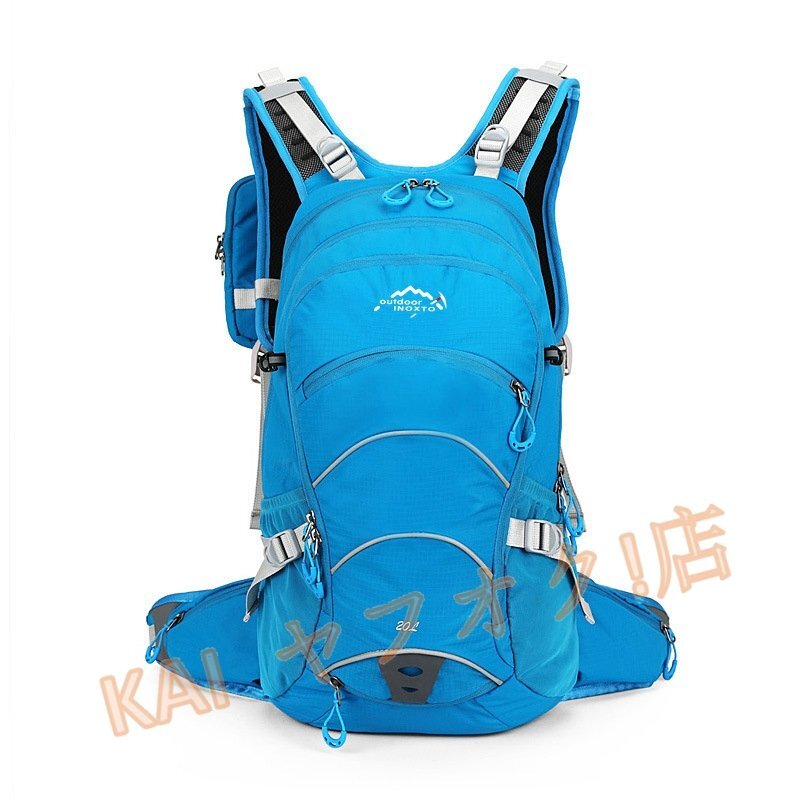 新品☆20L人間工學(xué) 防水 自転車(chē) バックパック 換気 サイクリング クライミング トラベル ランニング ポータブル アウトドア スポーツ 　