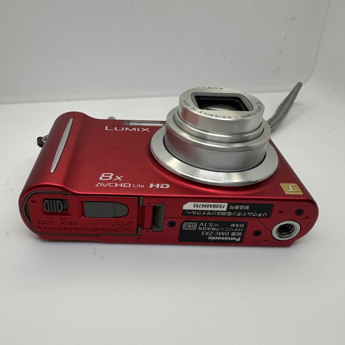 LUMIX★DMC-ZX3⭕️安心の実働品★美品★光学8倍ズーム★1400万画素 パナソニック、超解像技術に対応した薄型8倍ズーム機「LUMIX DMC