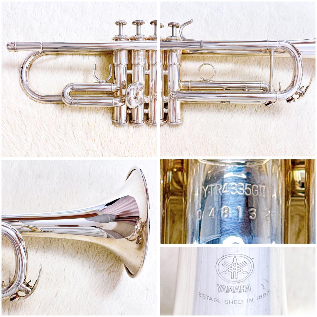 YAMAHA ヤマハ YTR 4335GⅡ トランペット B♭ マウスピース付き