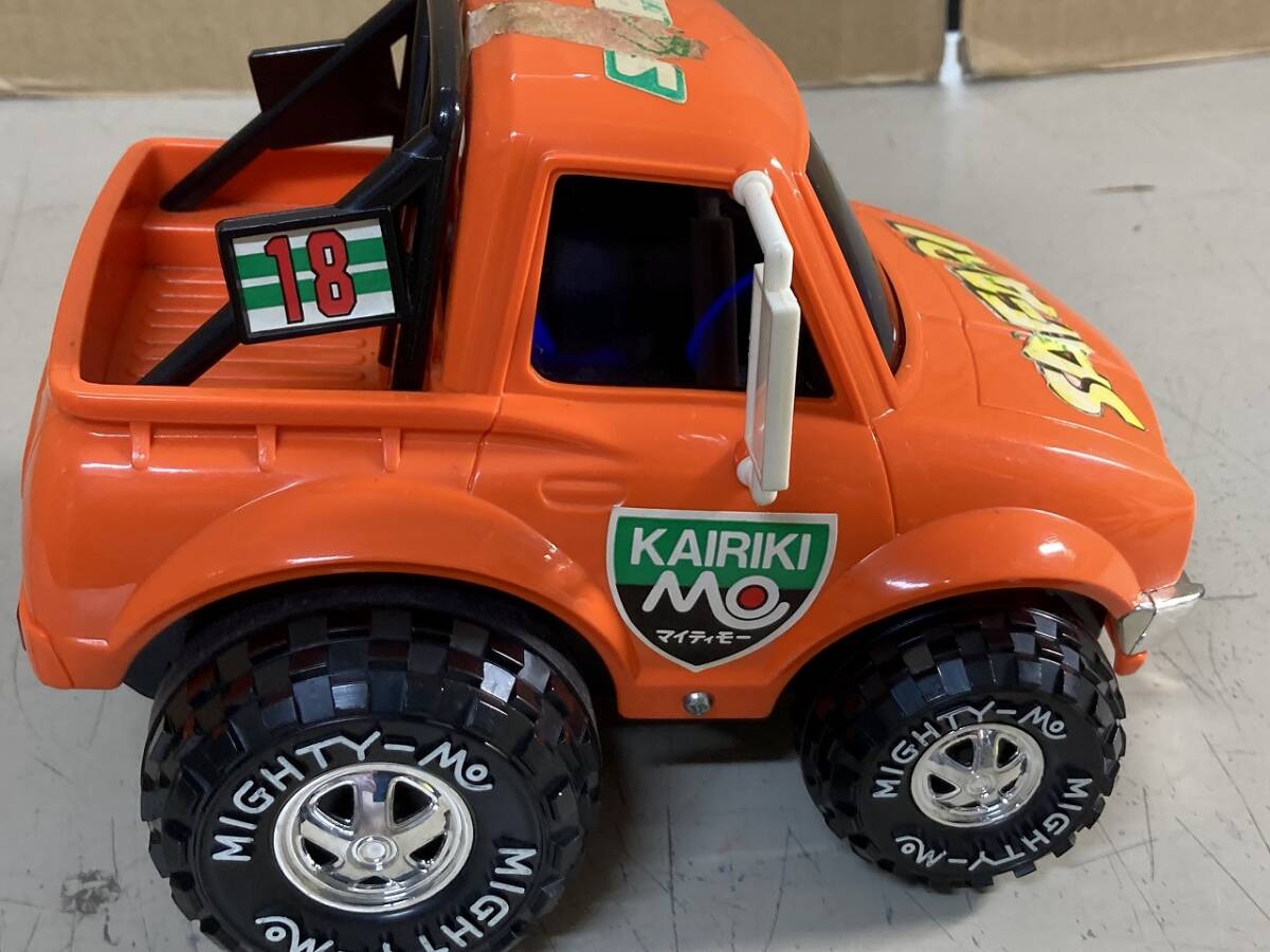 【限定品】 □野村トーイ□電池不要/レトロミニカー□マイティモー カイリキ 乗り物