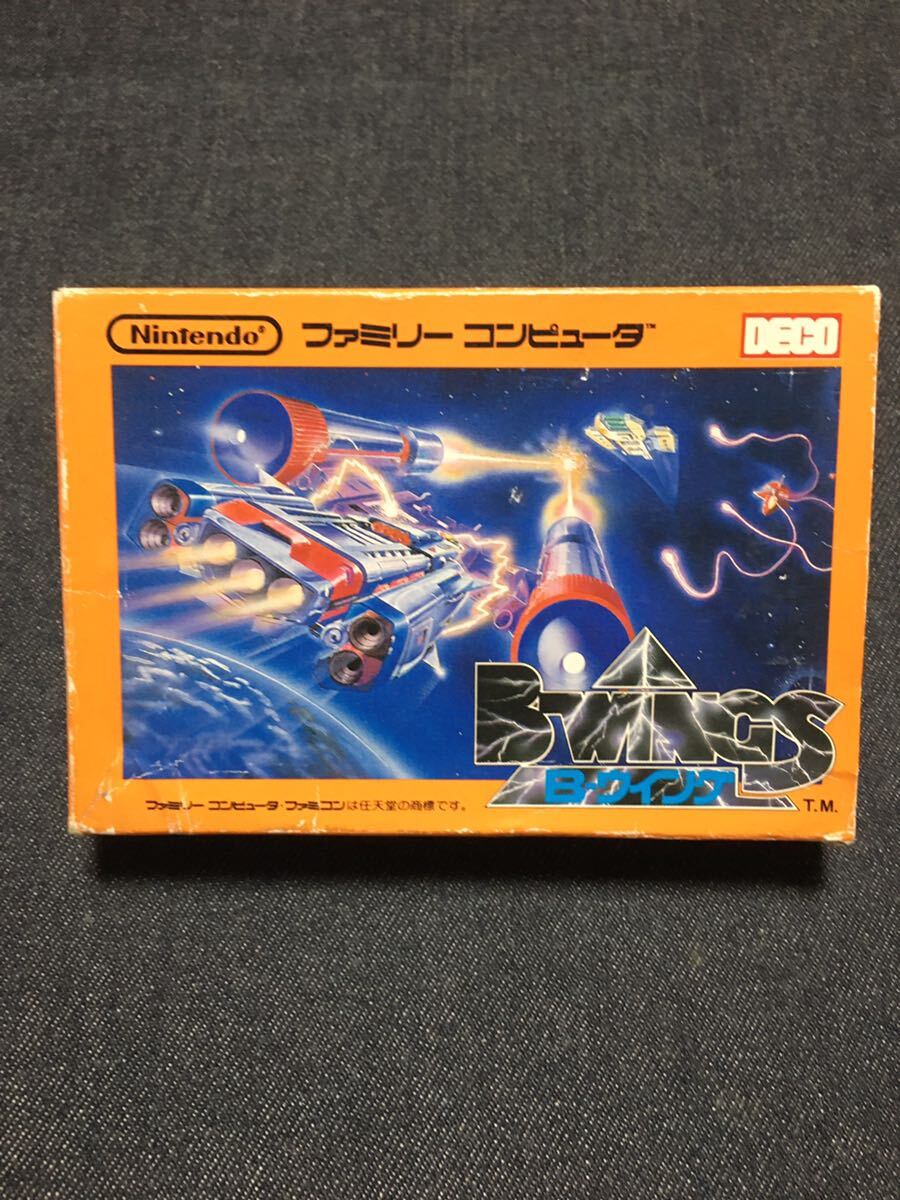 送料無料♪ 1143 箱説付き♪ Bウイング ビーウイング B-WINGS ファミコンソフト ファミコン FC