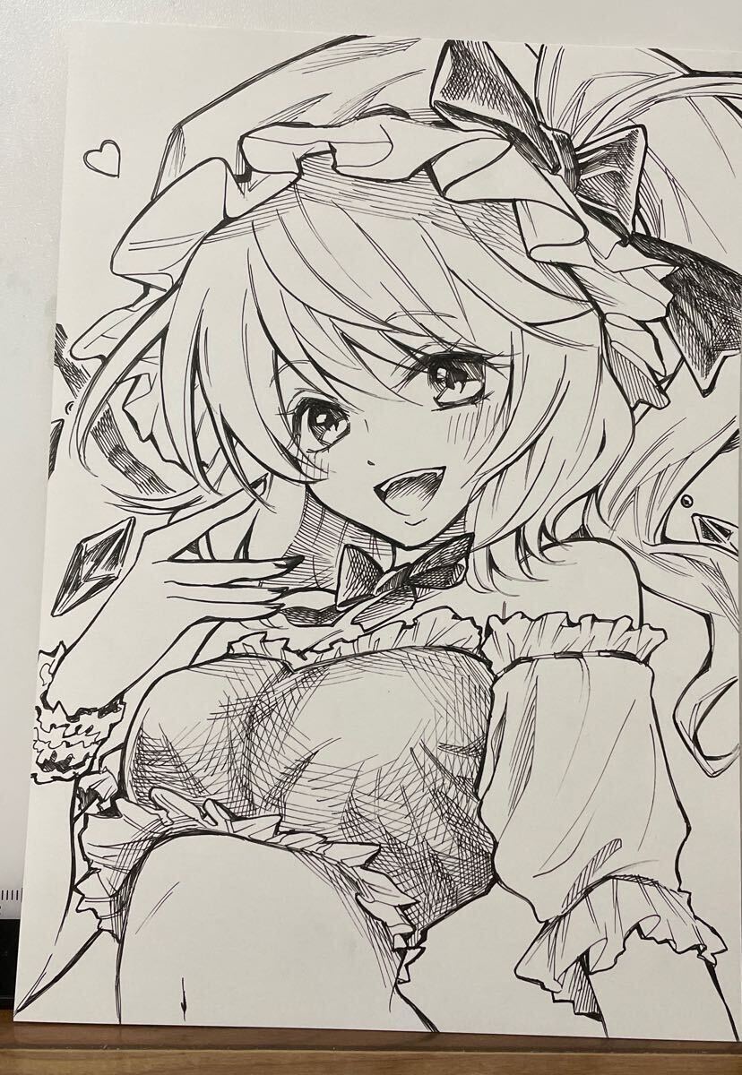 手描きイラスト 東方プロジェクト フランドール スカーレット