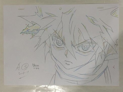 HUNTER×HUNTER 複製原画　キルア　ハンターハンター ♪ キルア=ゾルディック A3 HUNTER × HUNTER 複製原画 複製