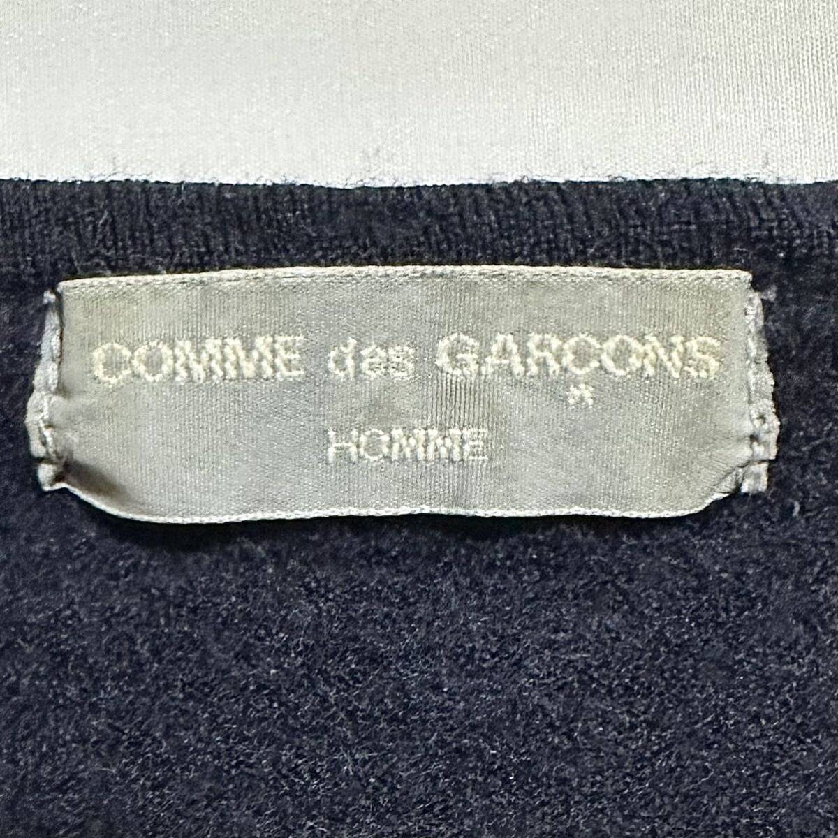 コムデギャルソン オム comme des garcons homme ウール 縮絨 セーター ニット ウェーブ 波 螺旋 立体 ad2002 archive 銀タグ 田中オム_画像4