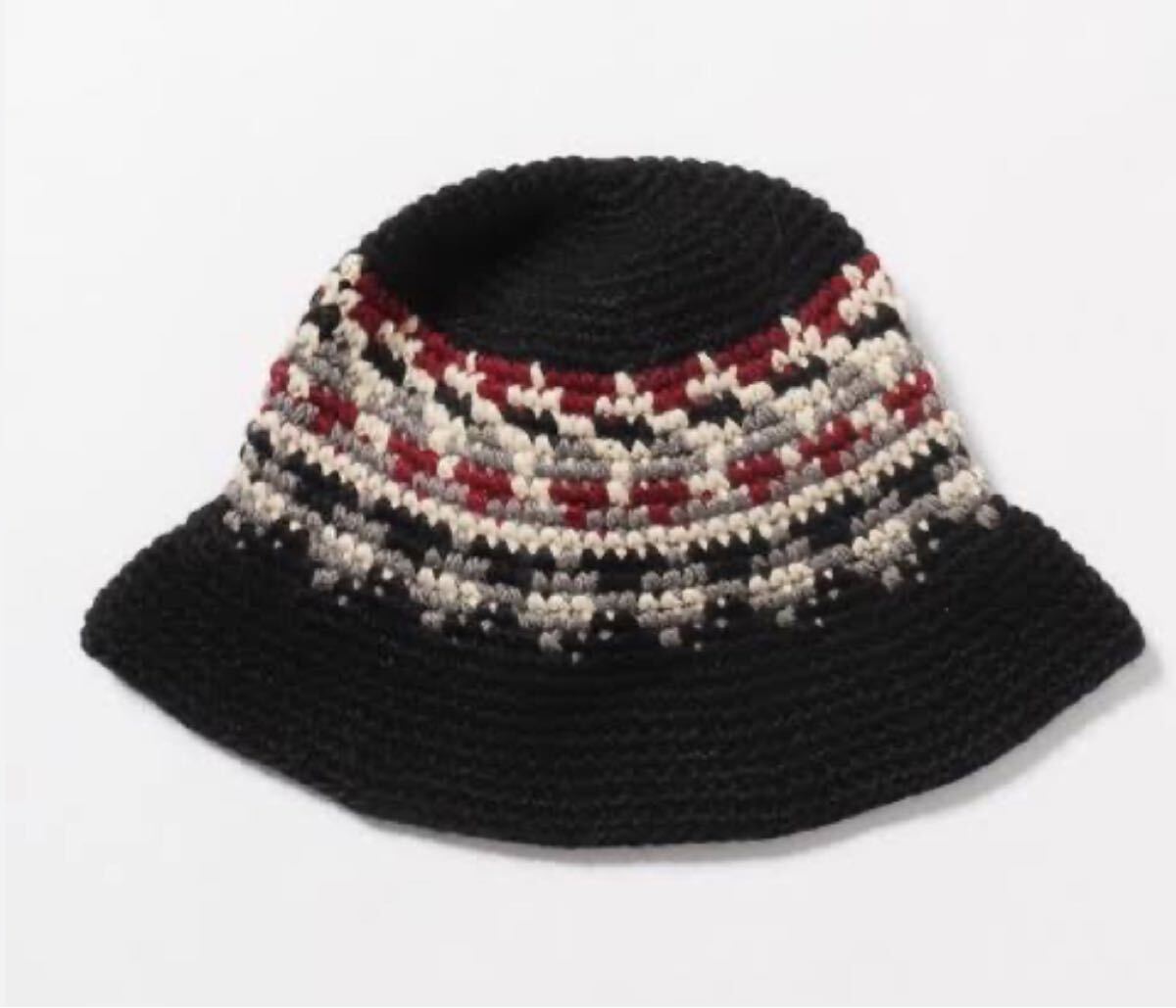 Stussy 22AW FAIRISLE BUCKET HAT バケットハット ニット 帽子 美品
