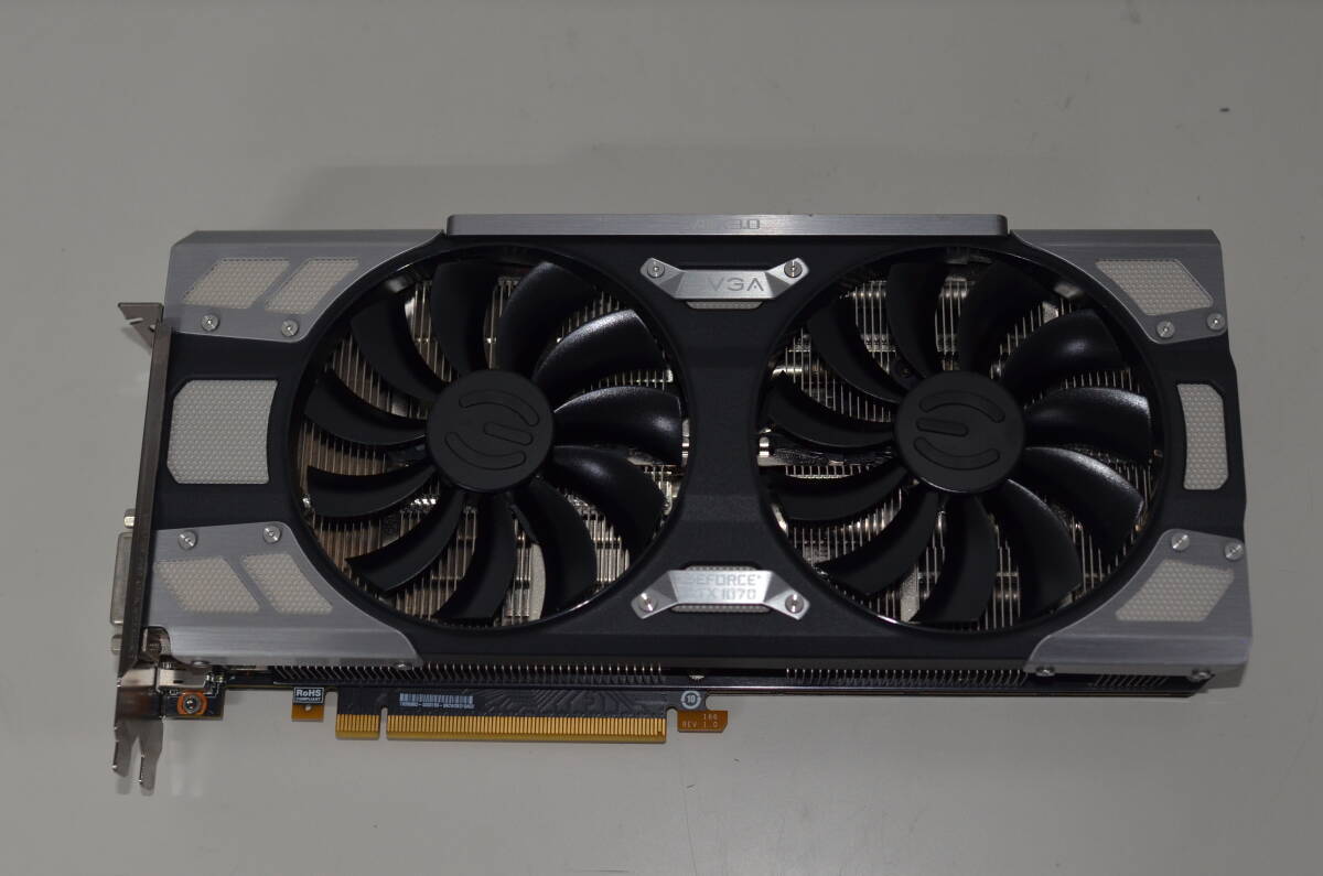 中古良品 EVGA GeForce GTX 1070 GAMING 08G-P4-6276-KR 中古良品 EVGA GeForce GTX 1070 GAMING 08G-P4-6276-KR