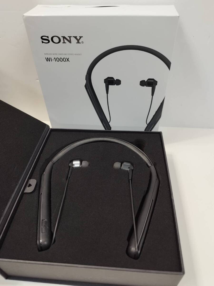 SONY ワイヤレスステレオヘッドセット WI-1000X
