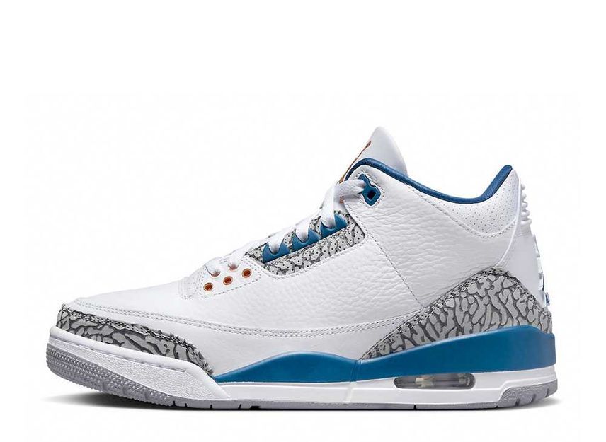 AIR JORDAN 3 RETRO "WIZARDS" CT8532-148 (ホワイト/トゥルーブルー/セメントグレー/メタリックコッパー)