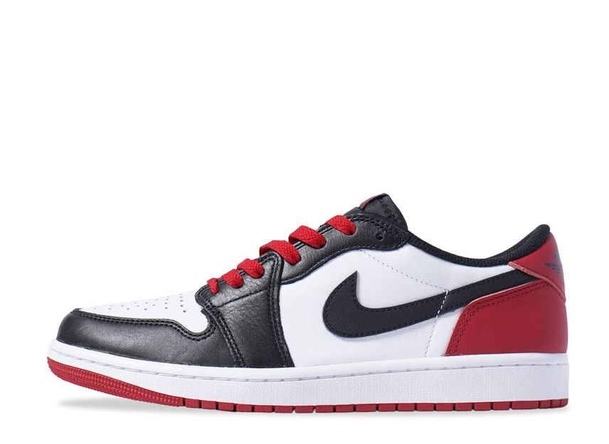 AIR JORDAN 1 LOW OG "BLACK TOE" CZ0790-106 (ホワイト/ブラック/バーシティレッド)