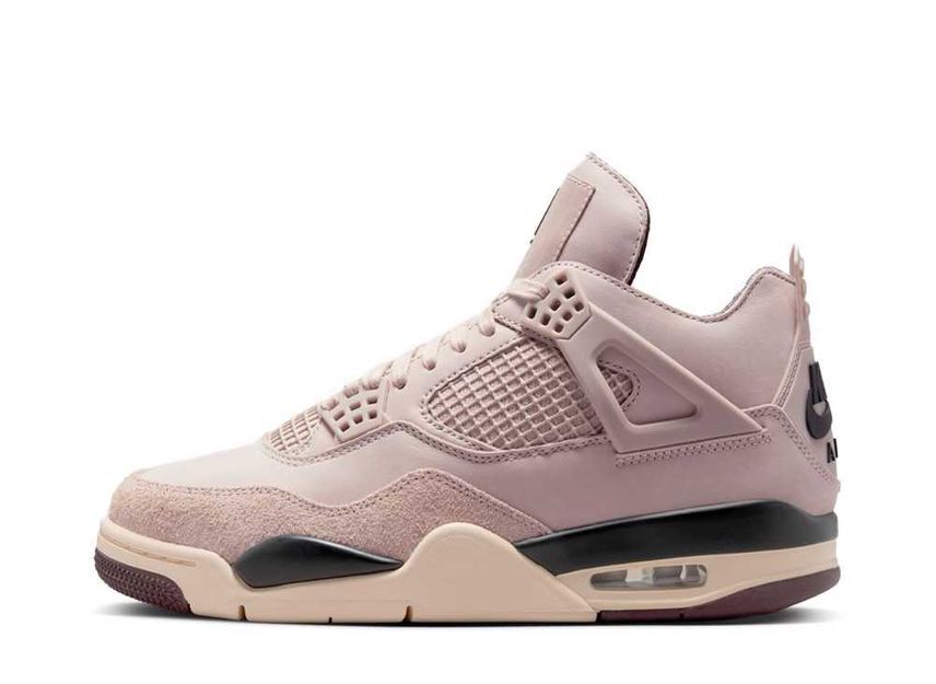 WMNS A MA MANIÉRE × AIR JORDAN 4 RETRO OG SP "FOSSIL STONE W.Y.W.S." FZ4810-200 (ファントム/メタリックピューター/バイオレットオール/ライトアイアンオール/モスリン/バーガンディクラッシュ)