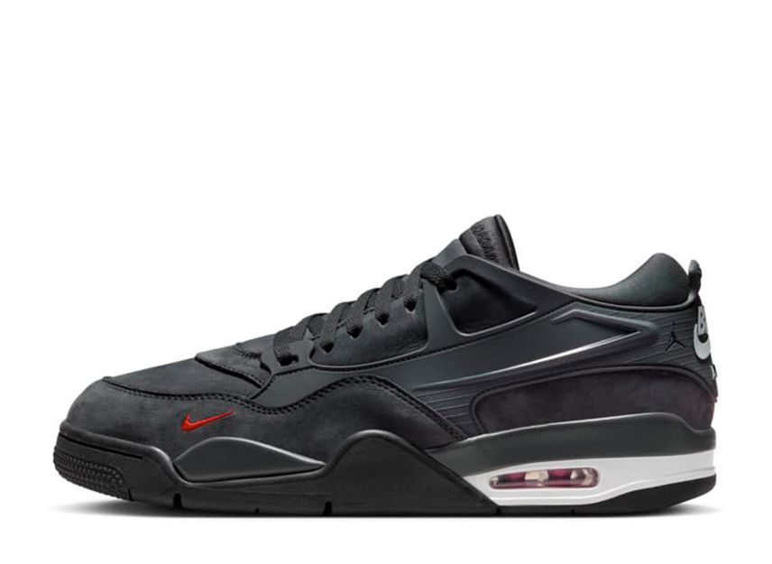 NIGEL SYLVESTER × AIR JORDAN 4 RM SP "DRIVEWAY GREY" HF4334-004 (アンスラサイト/アンスラサイト/ユニバーシティレッド/ホワイト)