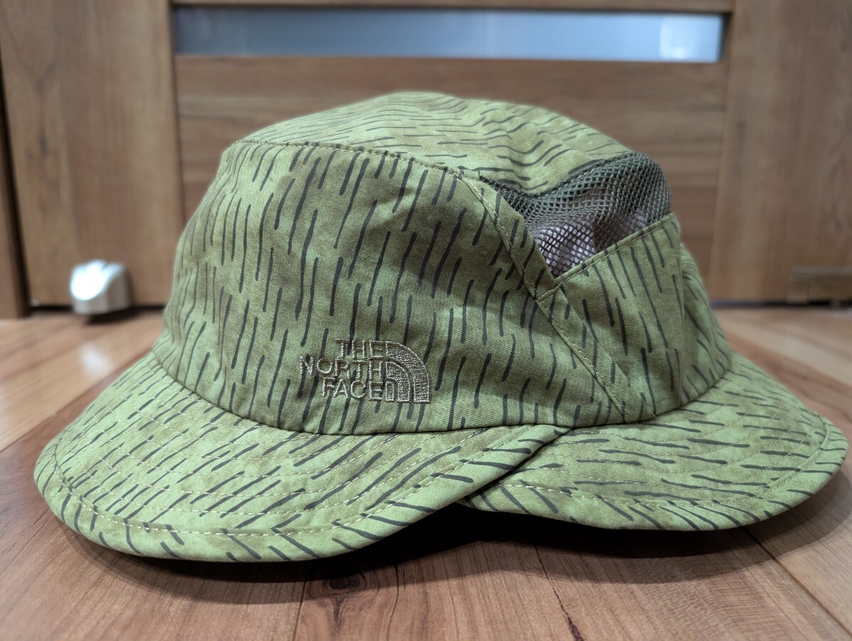 THE NORTH FACE コンパクト　ダブルブルハット　ハット　帽子　キャップ　ノースフェイス　カモ　迷彩　レインカモ