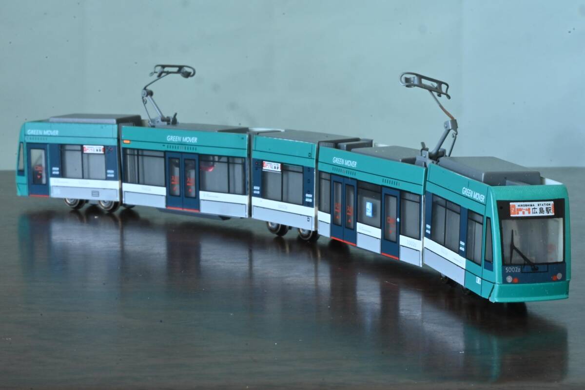 トラムウェイ 広島電鉄 グリーンムーバー 鉄道模型