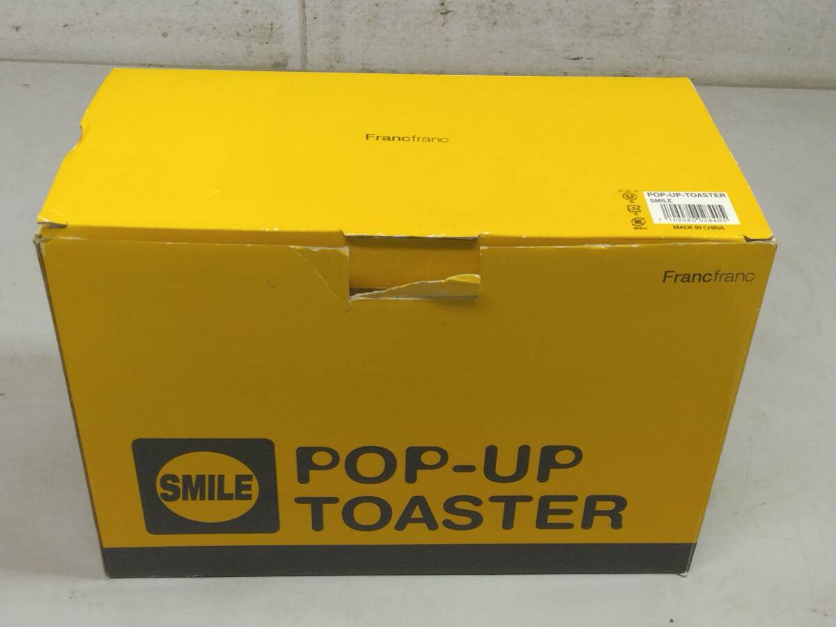 * не использовался Francfranc franc franc SMILE pop up тостер DPT-103F!80 размер отправка 