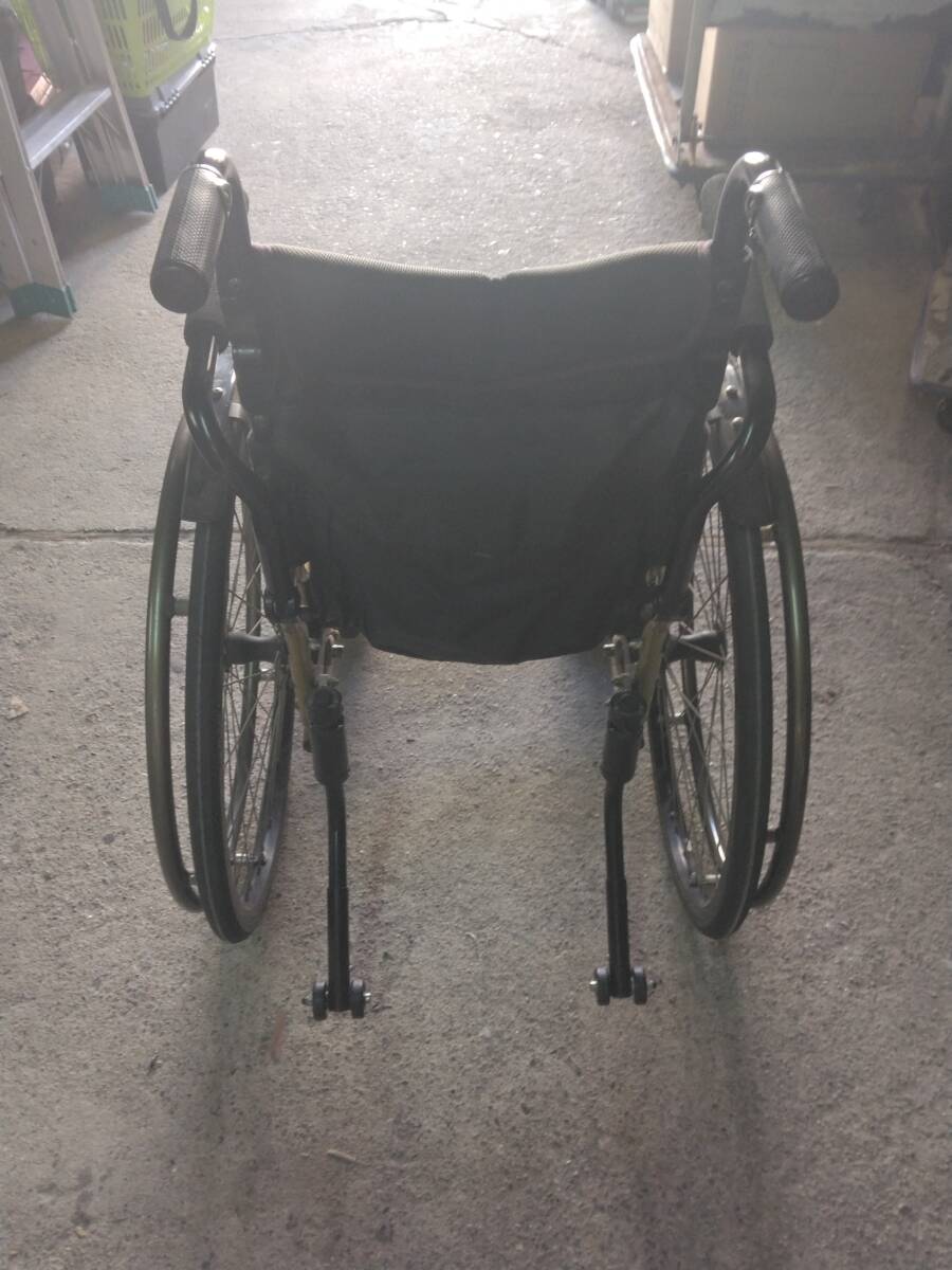 ☆大坂 引取限定 KAWAMURA 川村義肢 FORCE 車椅子 折り畳み式 車いす 自走式 競技用！直