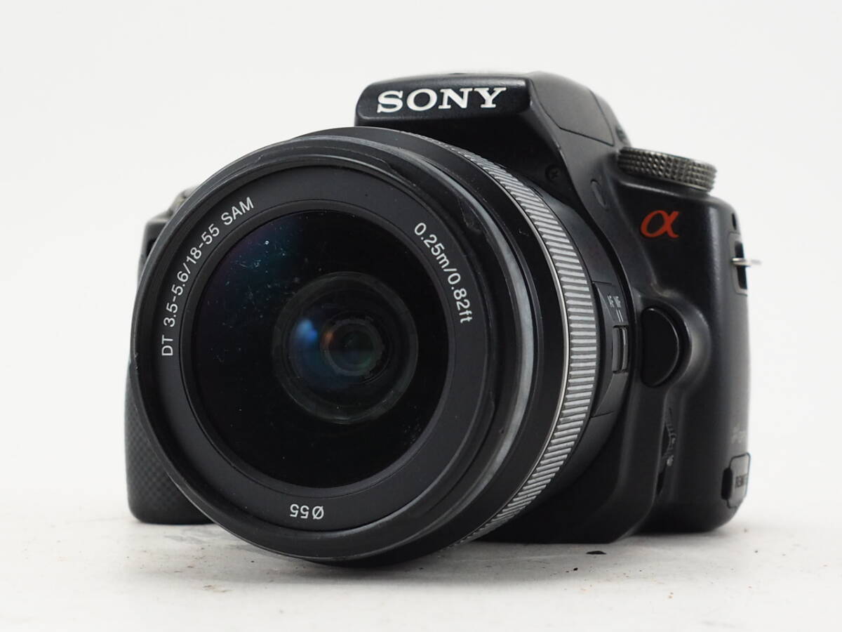 ★動作未確認★ ソニー SONY α55 ボディ 18-55mm F3.5-5.6 SAM レンズセット #TA6523
