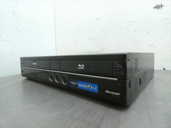 シャープ/SHARP☆HDD/BDレコーダー/VHS☆BD-HDV22☆ビデオダビング 管CX23963