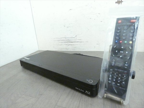 1TB☆17年☆東芝/REGZA☆HDDBDレコーダー☆DBR-Ｗ1007☆リモコン付☆2番組同時録画☆3D対応機 管CX24091