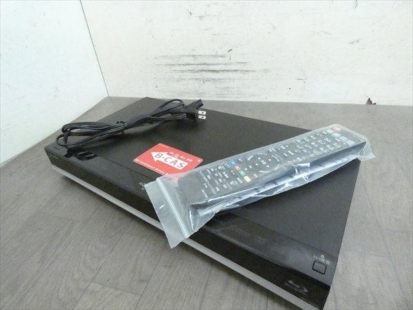 500GB☆16年☆シャープ/SHARP/AQUOS☆HDD/BDレコーダー☆BD-W580☆リモコン付☆2番組同時録画☆3D対応機 管SA5968