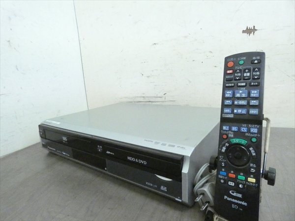 パナソニック/DIGA☆HDD/DVDレコーダー/VHS☆DMR-XP21V☆リモコン付 管CX24255