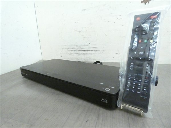 500GB☆14年☆東芝/REGZA☆HDD/BDレコーダー☆DBR-Z510☆リモコン付☆2番組同時録画☆3D対応機 管CX24329