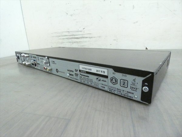 M5709 Panasonic HDD/BDレコーダーDMR-BRW1020 M5709 Panasonic HDD/BDレコーダーDMR-BRW1020 パナソニック