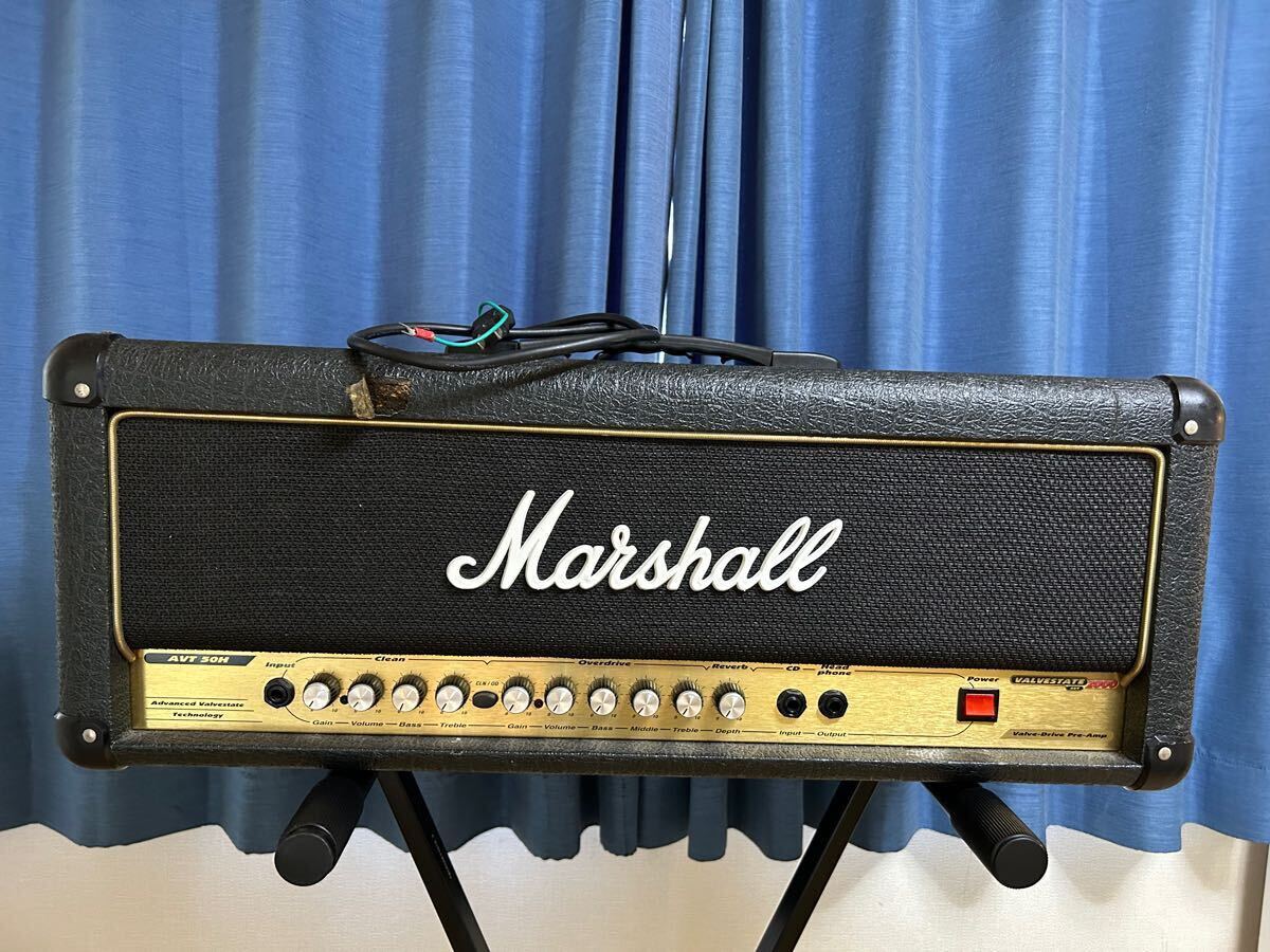 Marshall AVT50H ヘッドアンプ 真空管