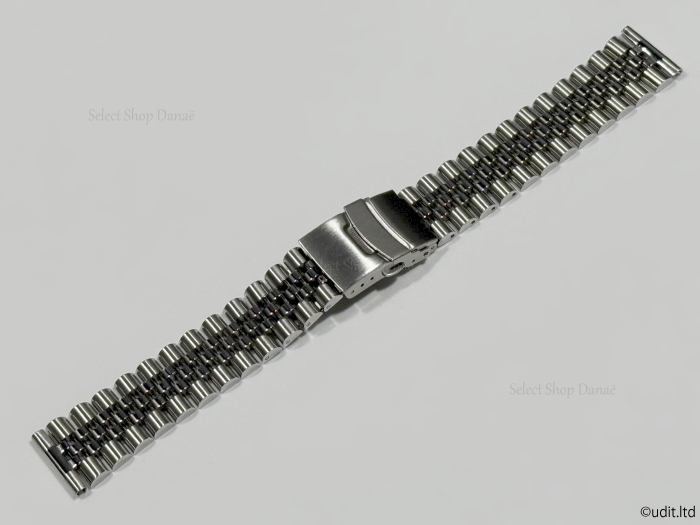 ラグ幅 22ｍｍ ジュビリー ブレスレット メタルブレス 腕時計 ベルト シルバー 時計用 バンド オメガ タグホイヤー 対応