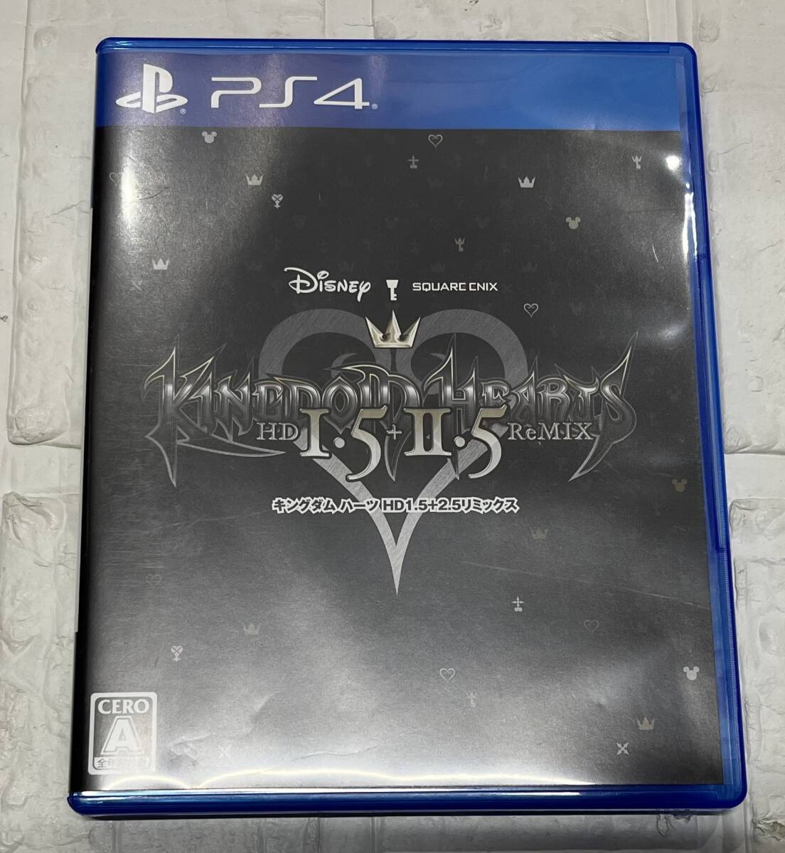 PS4 KINGDOM HEARTS HD 1.5 + 2.5 ReMIX キングダムハーツ ゲームソフト 保管品 注目99円スタート