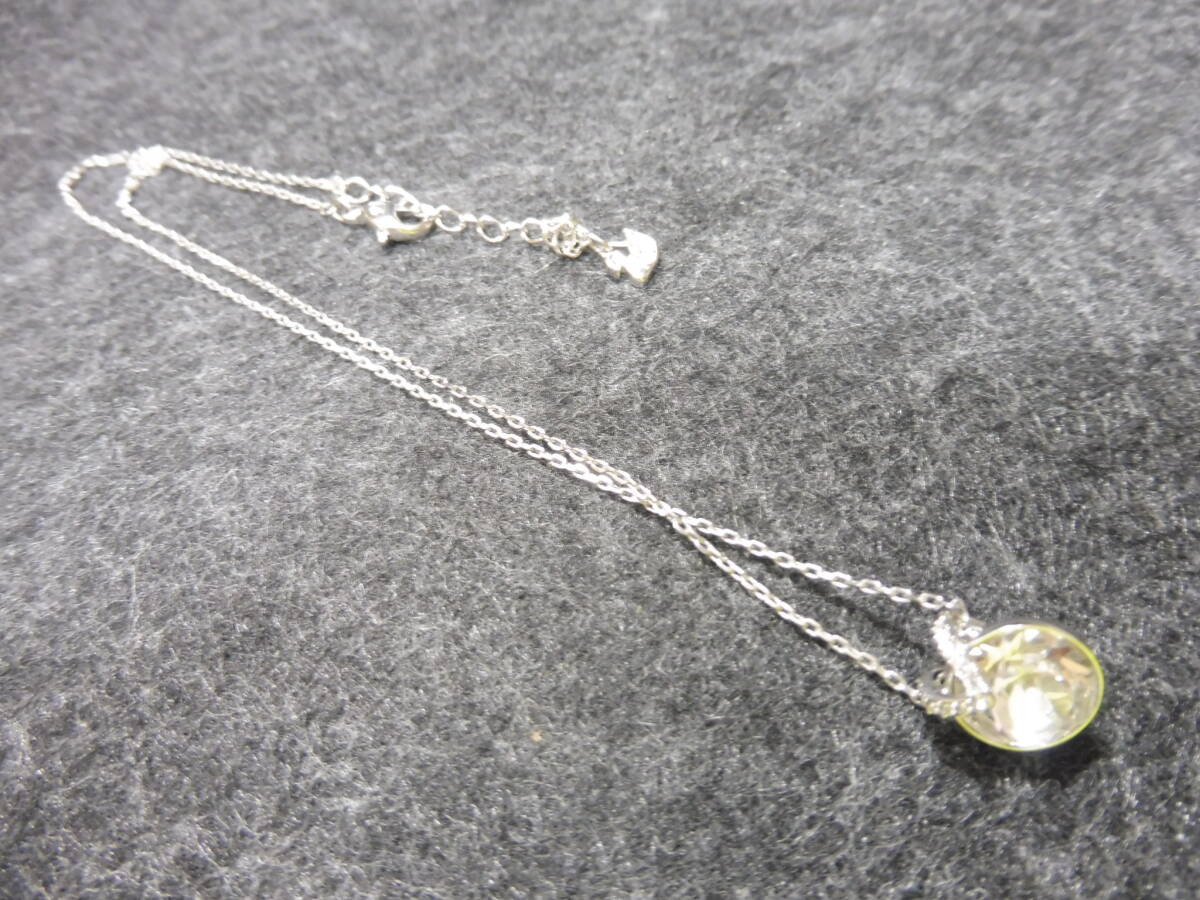 新品箱付　SWAROVSKI スワロフスキー ネックレス アクセサリー シルバー系 (11a_画像3