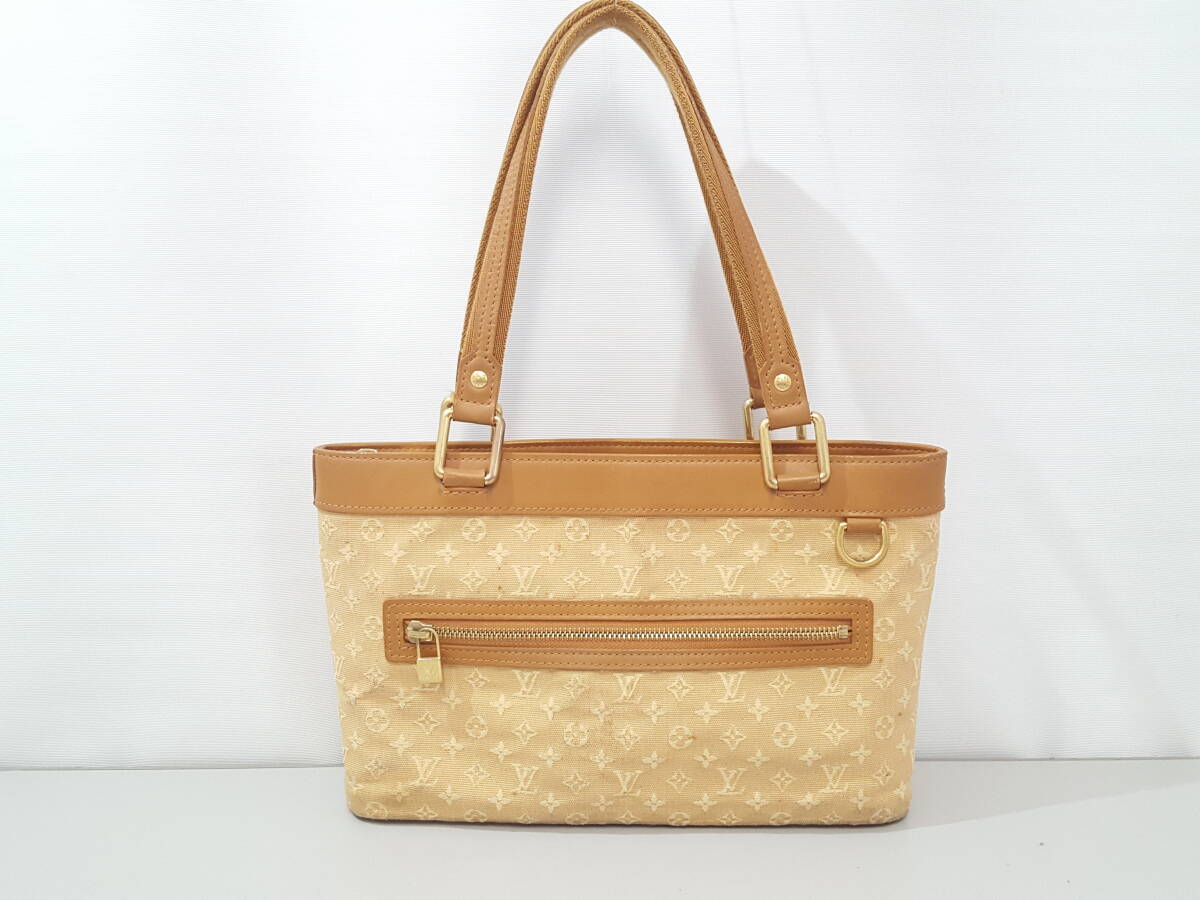 LOUIS VUITTON ルイヴィトン モノグラムミニ ルシーユPM M92684 ショルダートートバッグ/約19×31×8cm/本革×キャンバス/01YZ093003-8