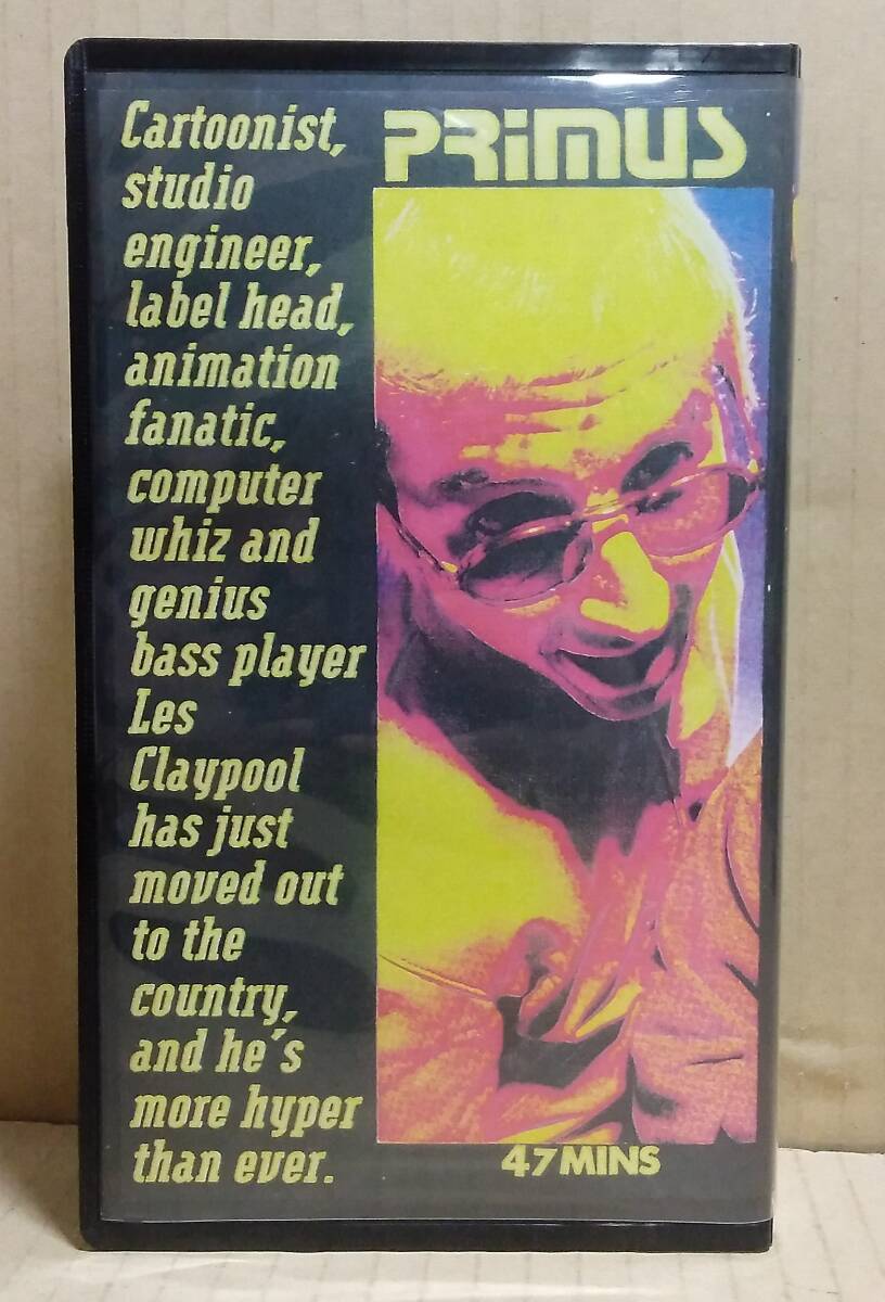 ［VHS 再生確認(rèn)済］PRIMUS プライマス／WACHINGTON D.C. 6.3.'95 ビデオテープ