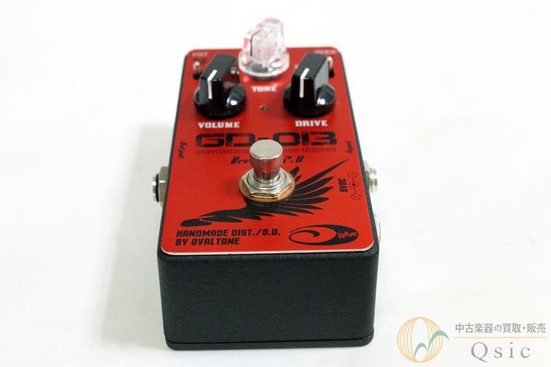 [良品] Ovaltone GD-013 ver2.0 歪み量やFATスイッチのブーストがさらに向上/全方位で使える1臺(tái) [VK035]