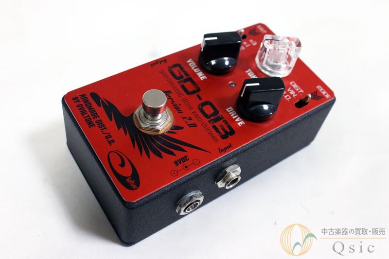 [良品] Ovaltone GD-013 ver2.0 歪み量やFATスイッチのブーストがさらに向上/全方位で使える1臺(tái) [VK035]