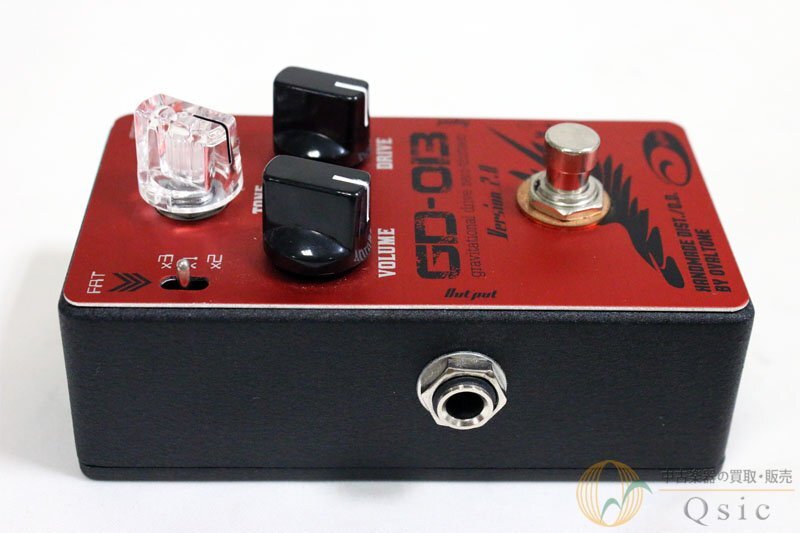 [良品] Ovaltone GD-013 ver2.0 歪み量やFATスイッチのブーストがさらに向上/全方位で使える1臺(tái) [VK035]