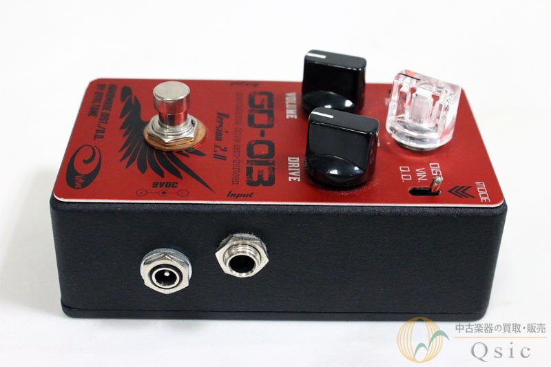 [良品] Ovaltone GD-013 ver2.0 歪み量やFATスイッチのブーストがさらに向上/全方位で使える1臺(tái) [VK035]